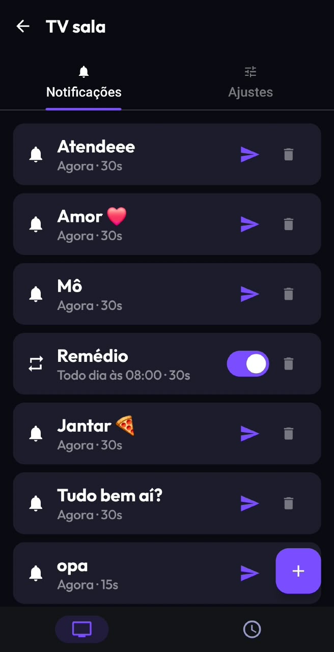 Notificações
