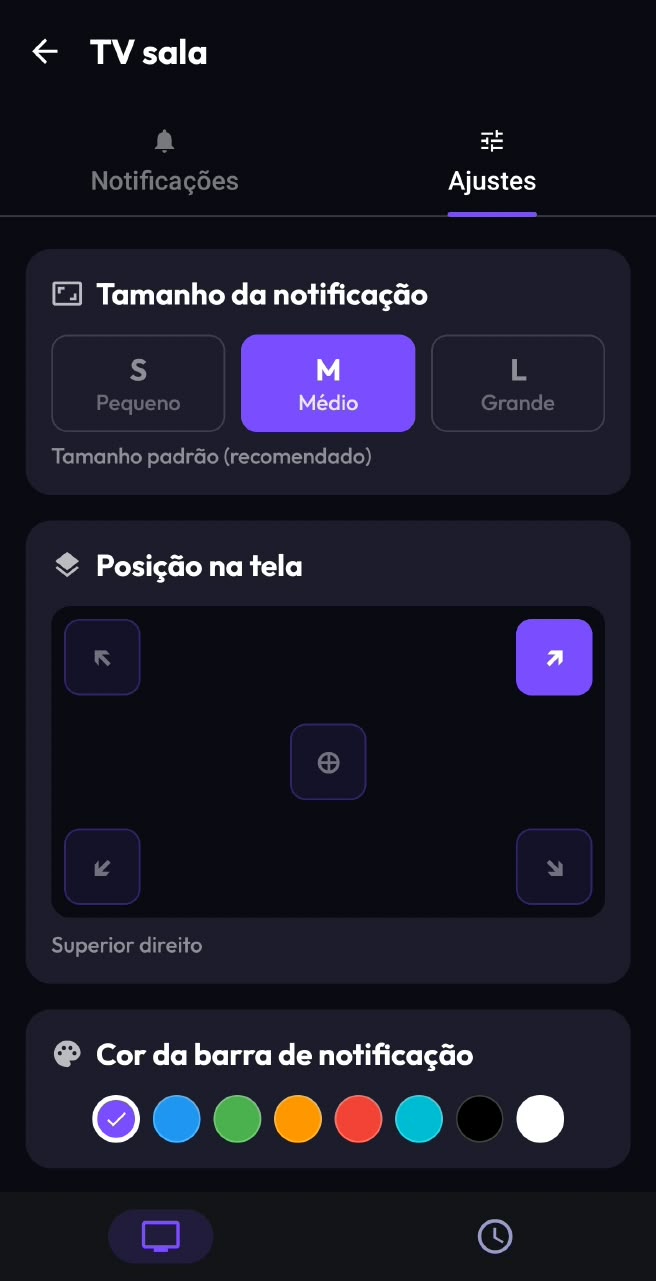 Personalização